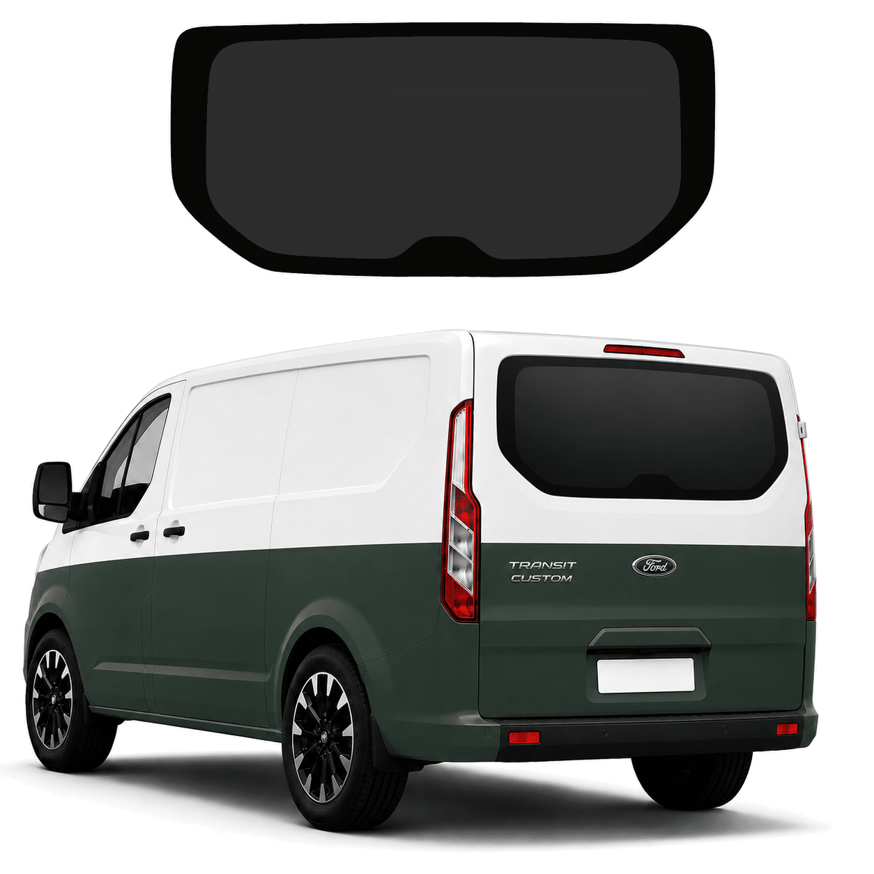 Ford Transit Custom (2012–2023) Privacy Glass Tailgate